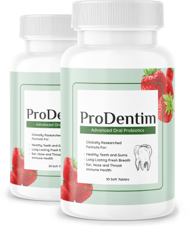 ProDentim 3 bottle pack 90 day supply – best probiotic for bad breath and gum health